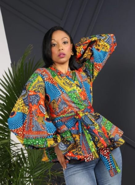 AFRICAN ANAYIS IV PRINT WOMEN S BLAZER 