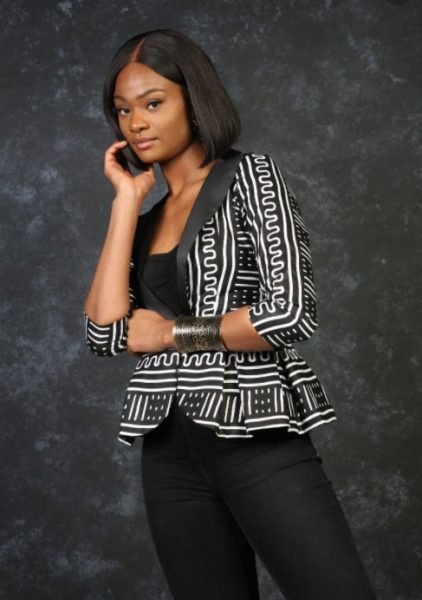 EDINA African Print Women's Blazer 