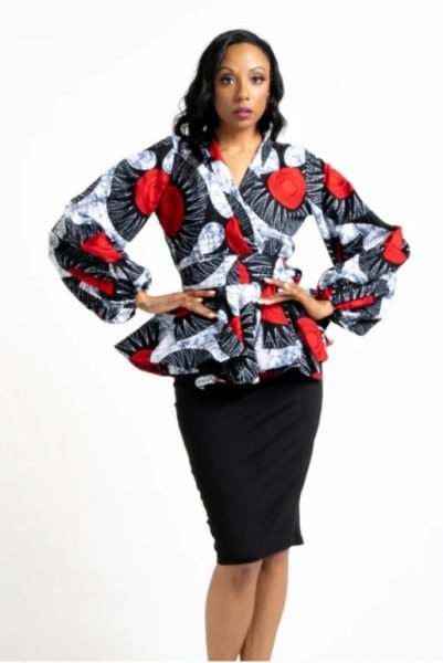 ELYDA AFRICAN PRINT WOMEN S BLAZER 