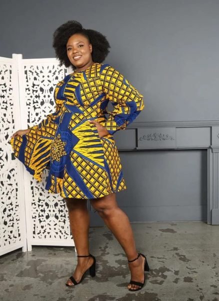 Ezabel African Print Women Dress 